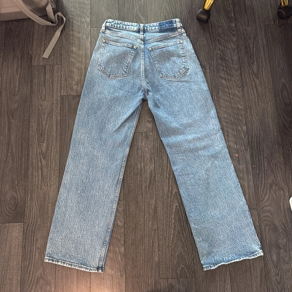 Abercrombie 90s Relaxed Jean High Rise Curve Love 26 2 S - Picture 5 of 6